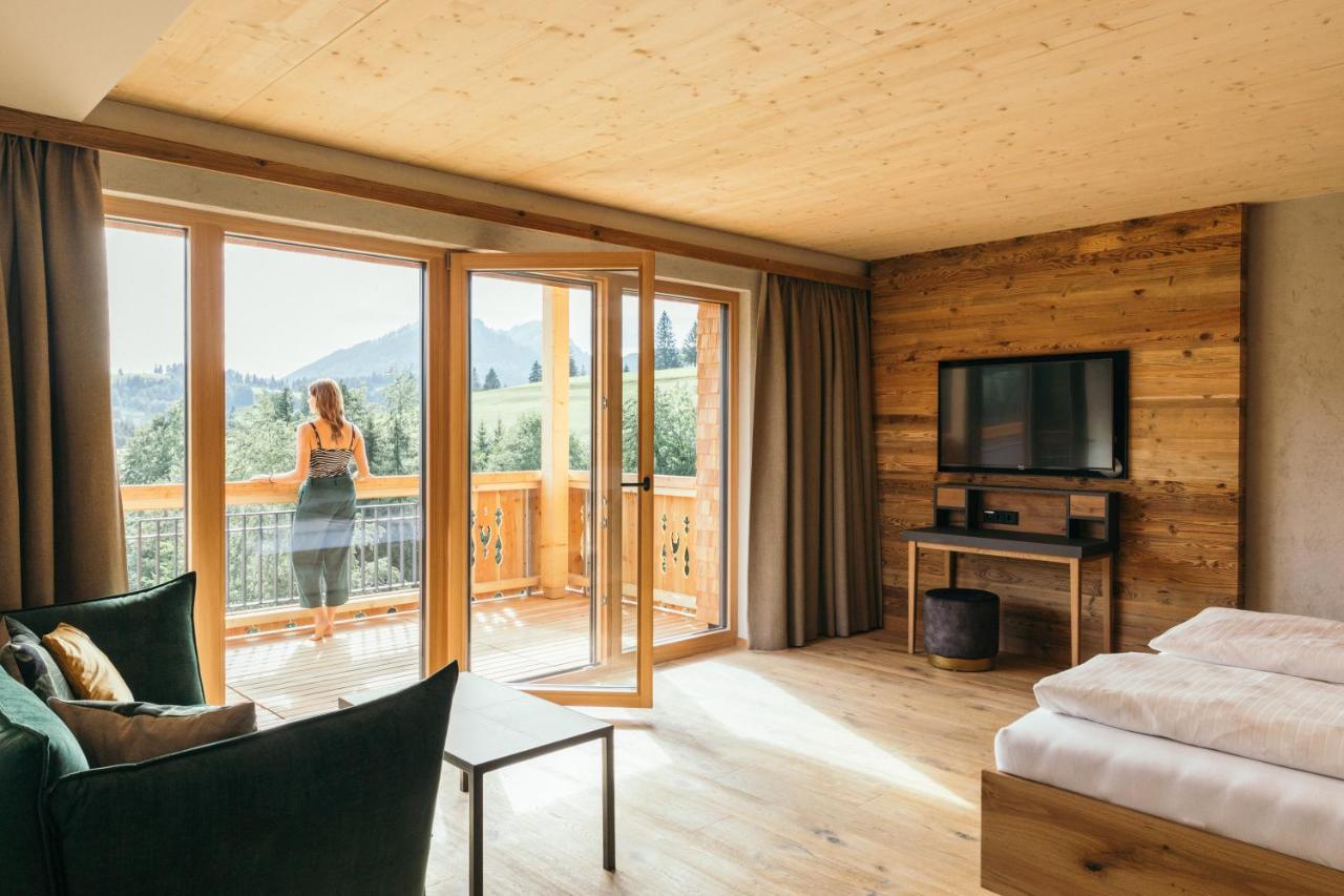 Ruhehotel & Naturresort Rehbach - Adults Only Schattwald Exterior foto