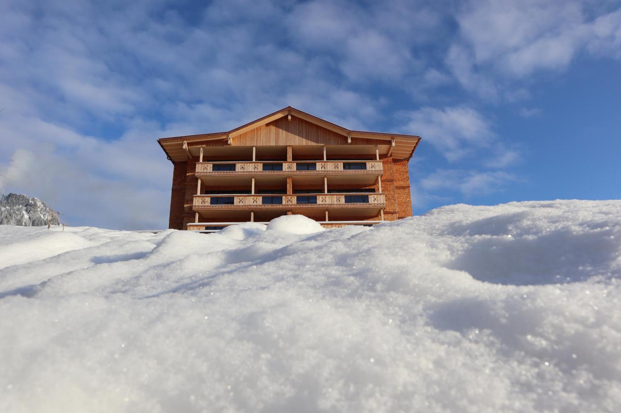 Ruhehotel & Naturresort Rehbach - Adults Only Schattwald Exterior foto